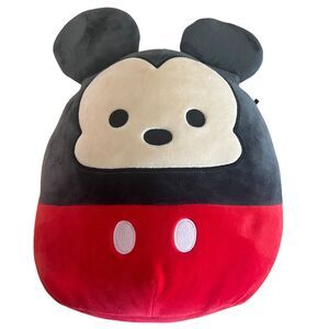 Disney Squishmallows Mickey Mouse Plush Stuffed Animal Large‎ 12 Inch Super Soft